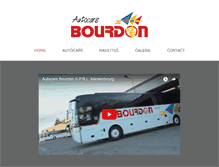 Tablet Screenshot of bourdon.be